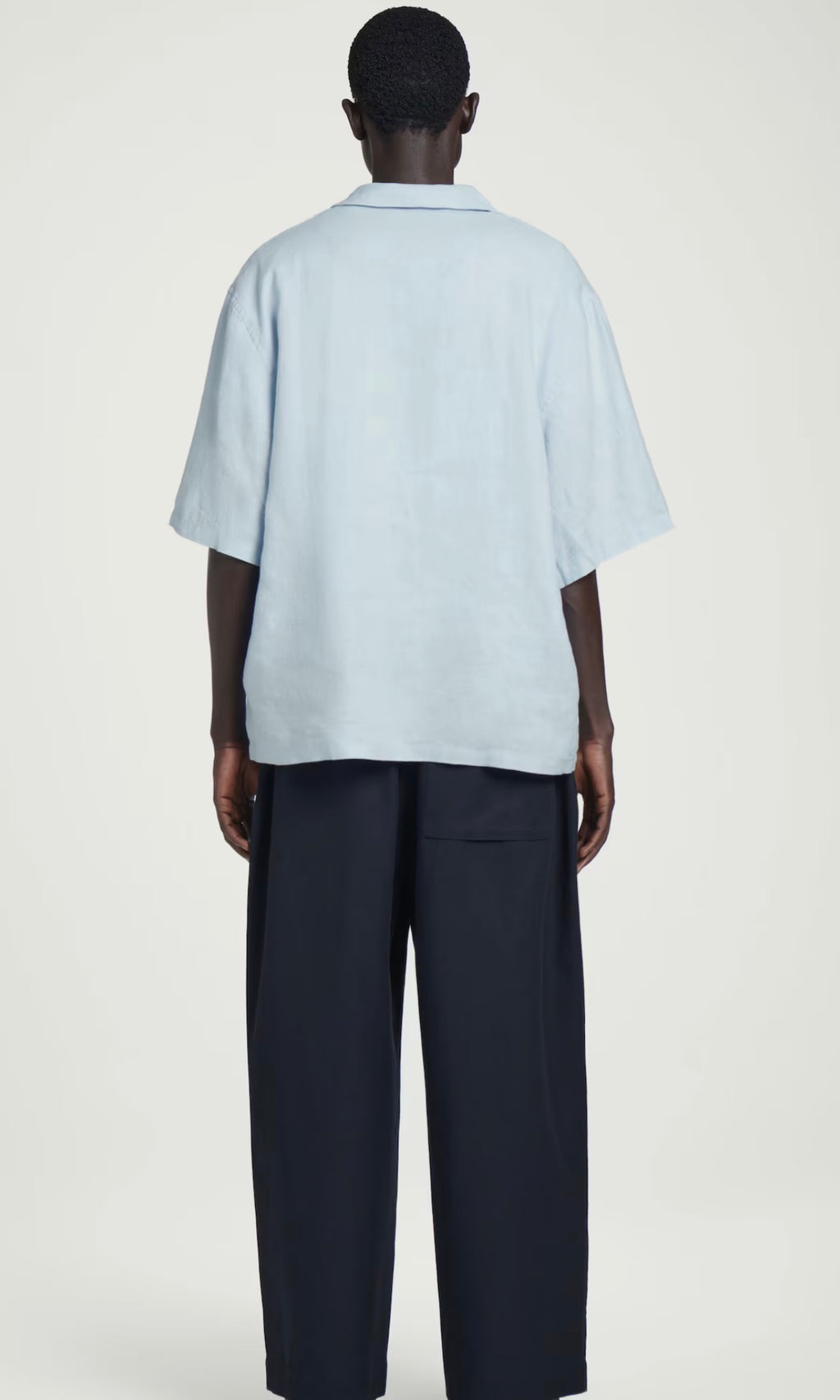 Twentease sky Blue linen tee
