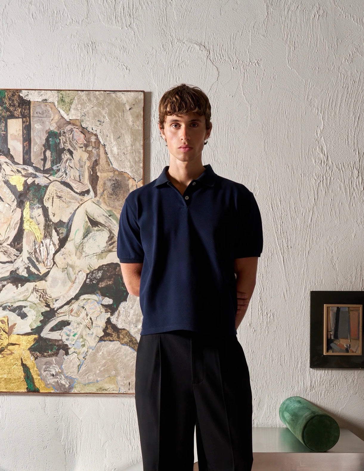 Signature Cotton Piqué Polo | Midnight Navy