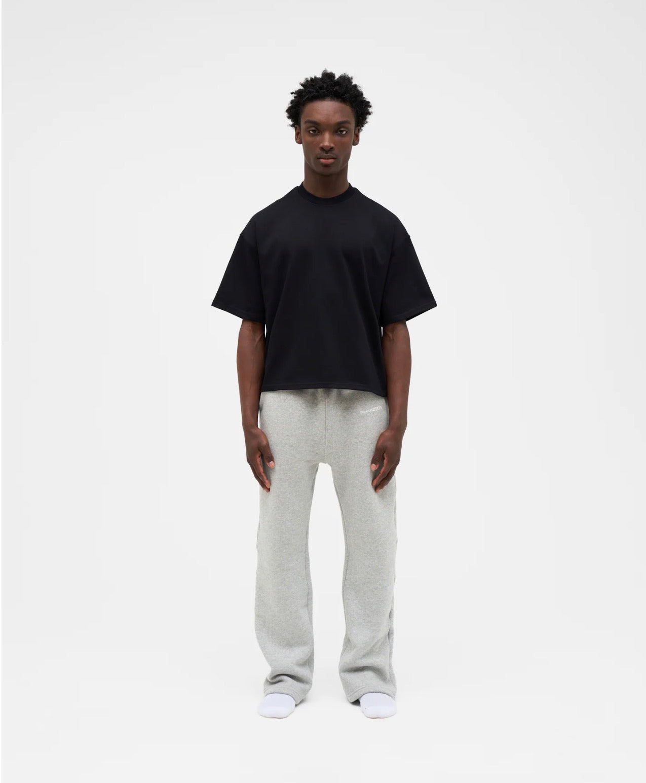 Boxy Heavyweight Tee | Carbon Black