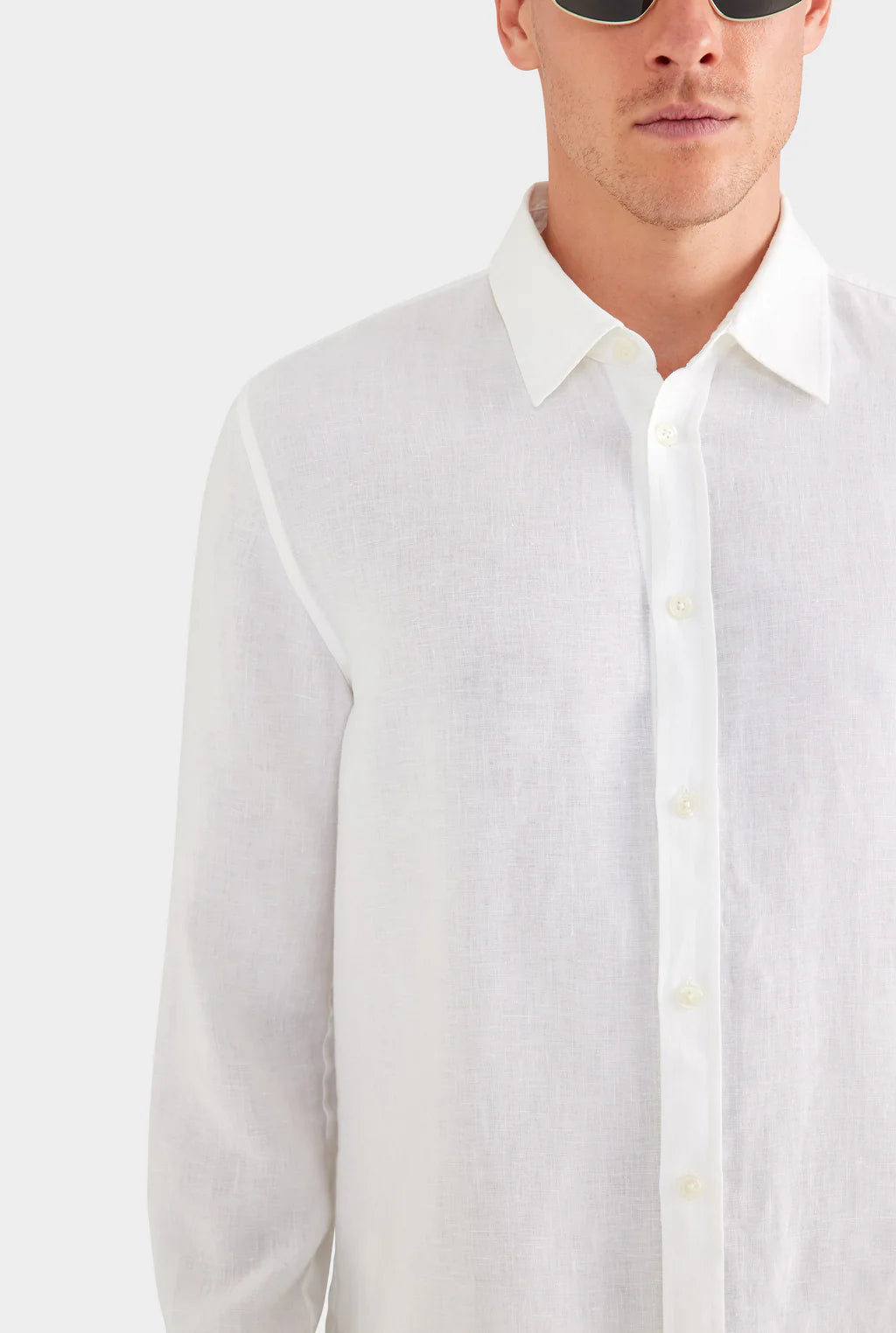 Essential Long-Sleeve Linen Shirt