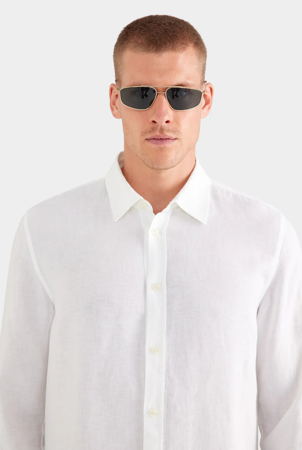 Essential Long-Sleeve Linen Shirt